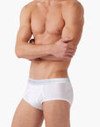 Essential Cotton Fly Front Brief 3-Pack
