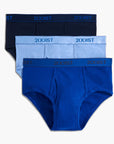 Essential Cotton Fly Front Brief 3-Pack