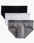 Essential Cotton No-Show Brief 3-Pack