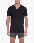 Essential Cotton V-Neck T-Shirt 3-Pack