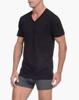 Essential Cotton V-Neck T-Shirt 3-Pack