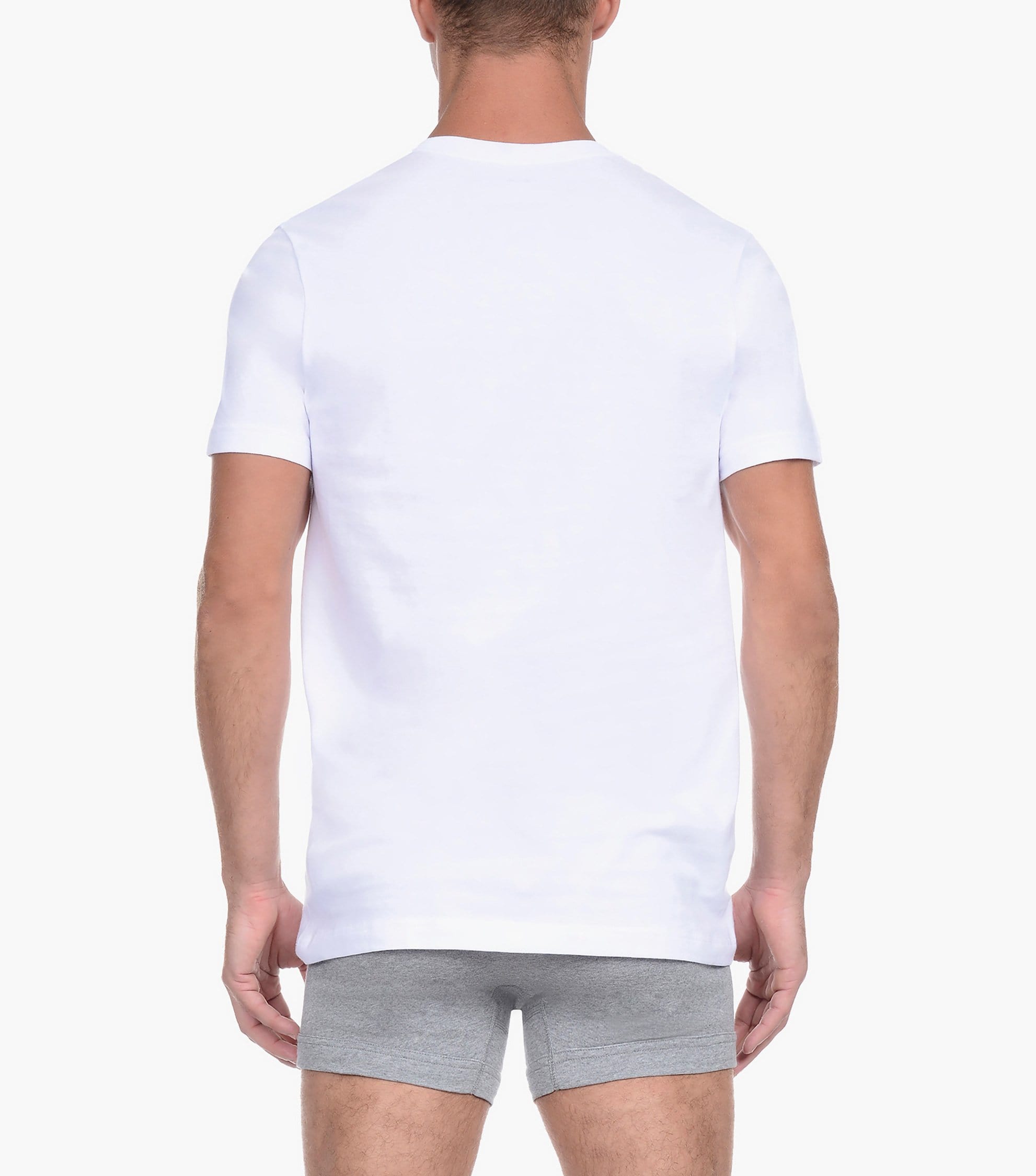 Essential T-Shirt | Crewneck Cotton Crew-Necks 3-Pack | 2(X)IST Mens Men\'s