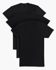 Essential Cotton Slim-Fit V-Neck 3-Pack