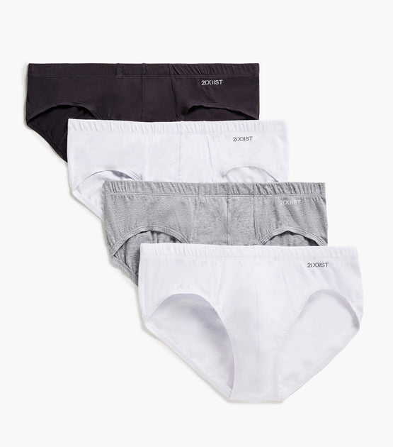 Men's Essential Bikini Brief 4Pack Mens Briefs 2(X)IST