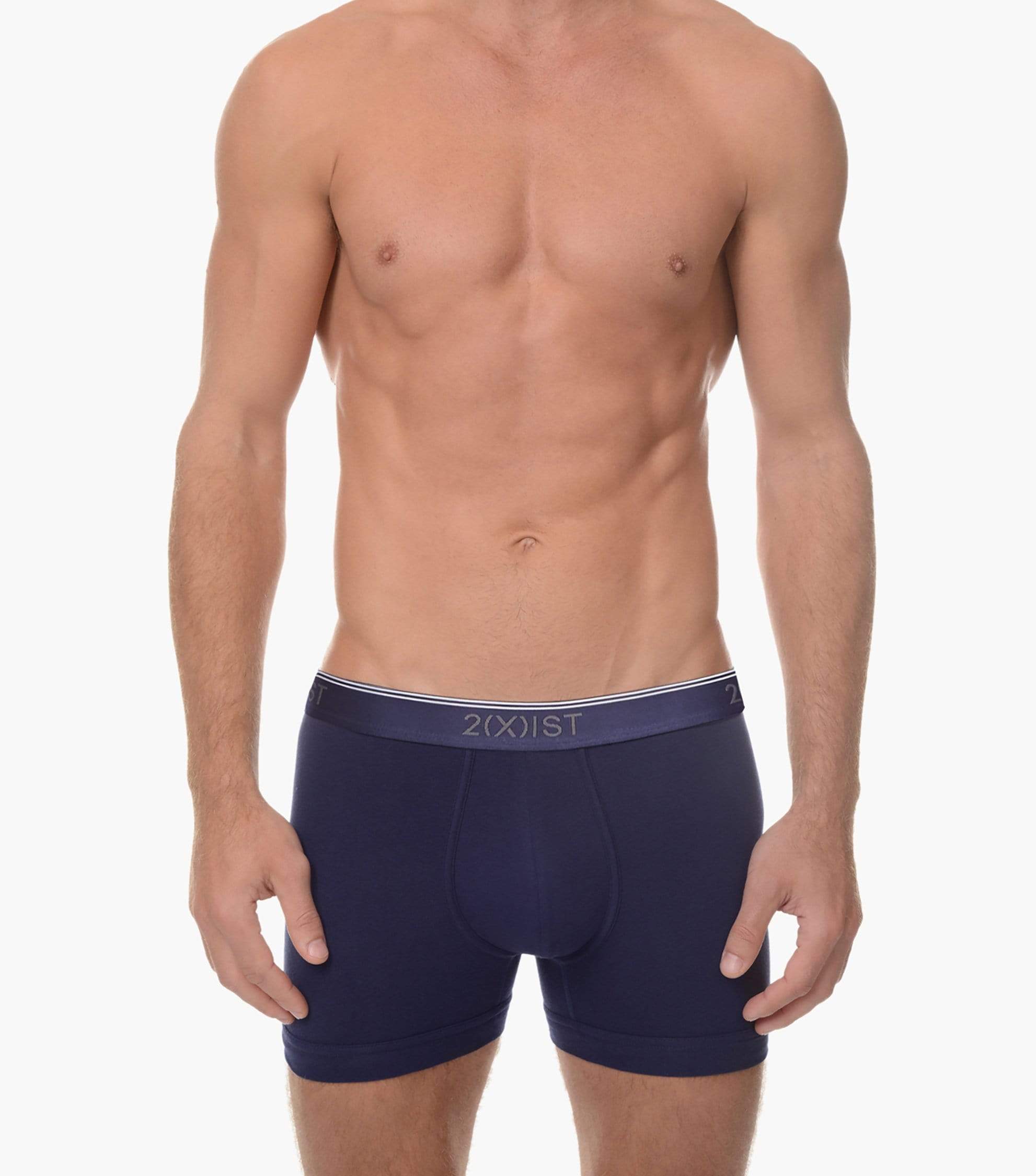 2xist Mens Tartan Briefs Underwear, 3-Pack, Color Options 