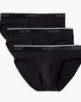 Cotton Stretch No-Show Brief 3-Pack