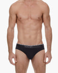 Cotton Stretch No-Show Brief 3-Pack
