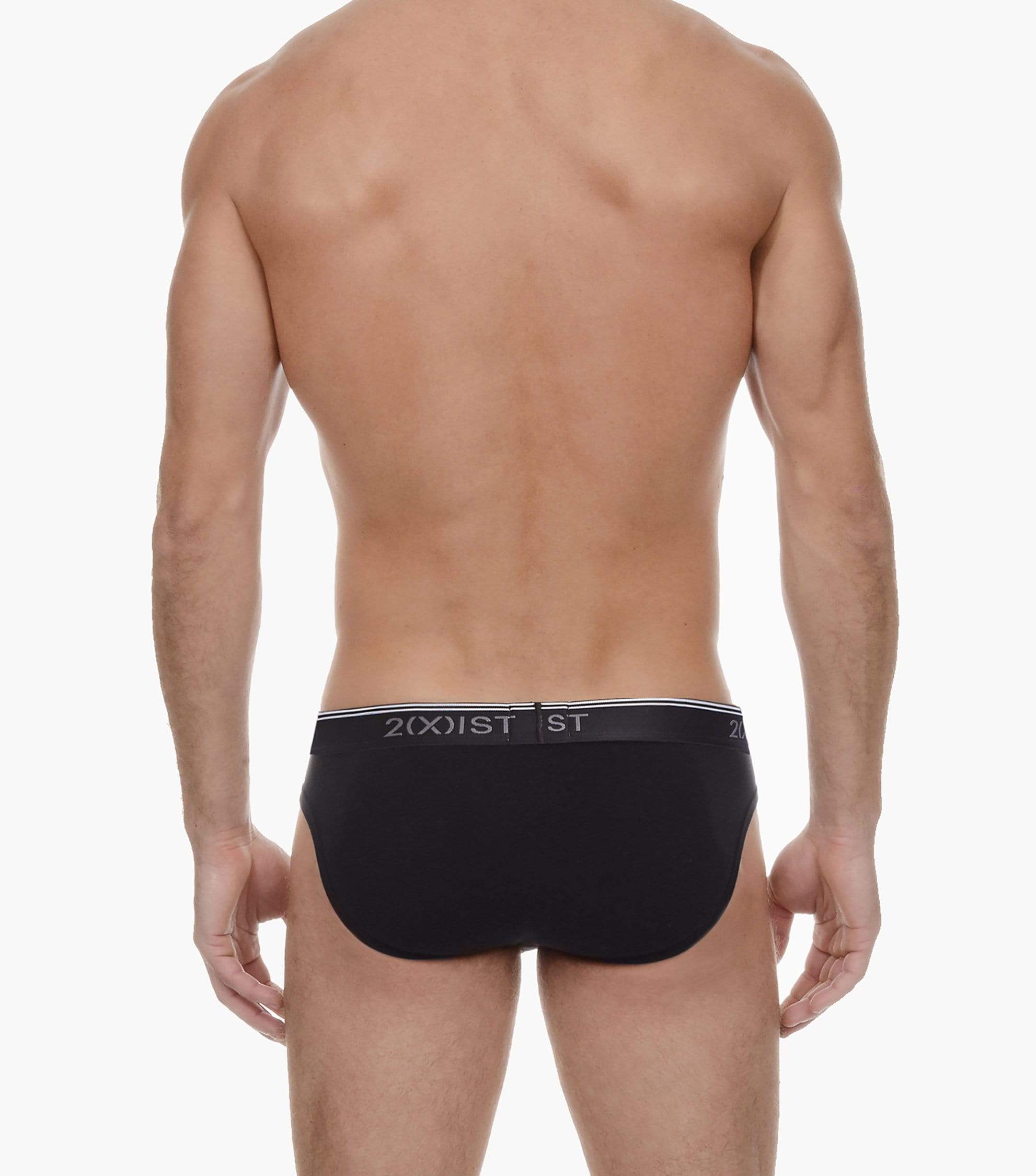 2(X)IST Men's Micro Speed Dri 3pk No-Show Trunk Underwear, Lapis