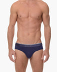 Cotton Stretch No-Show Brief 3-Pack