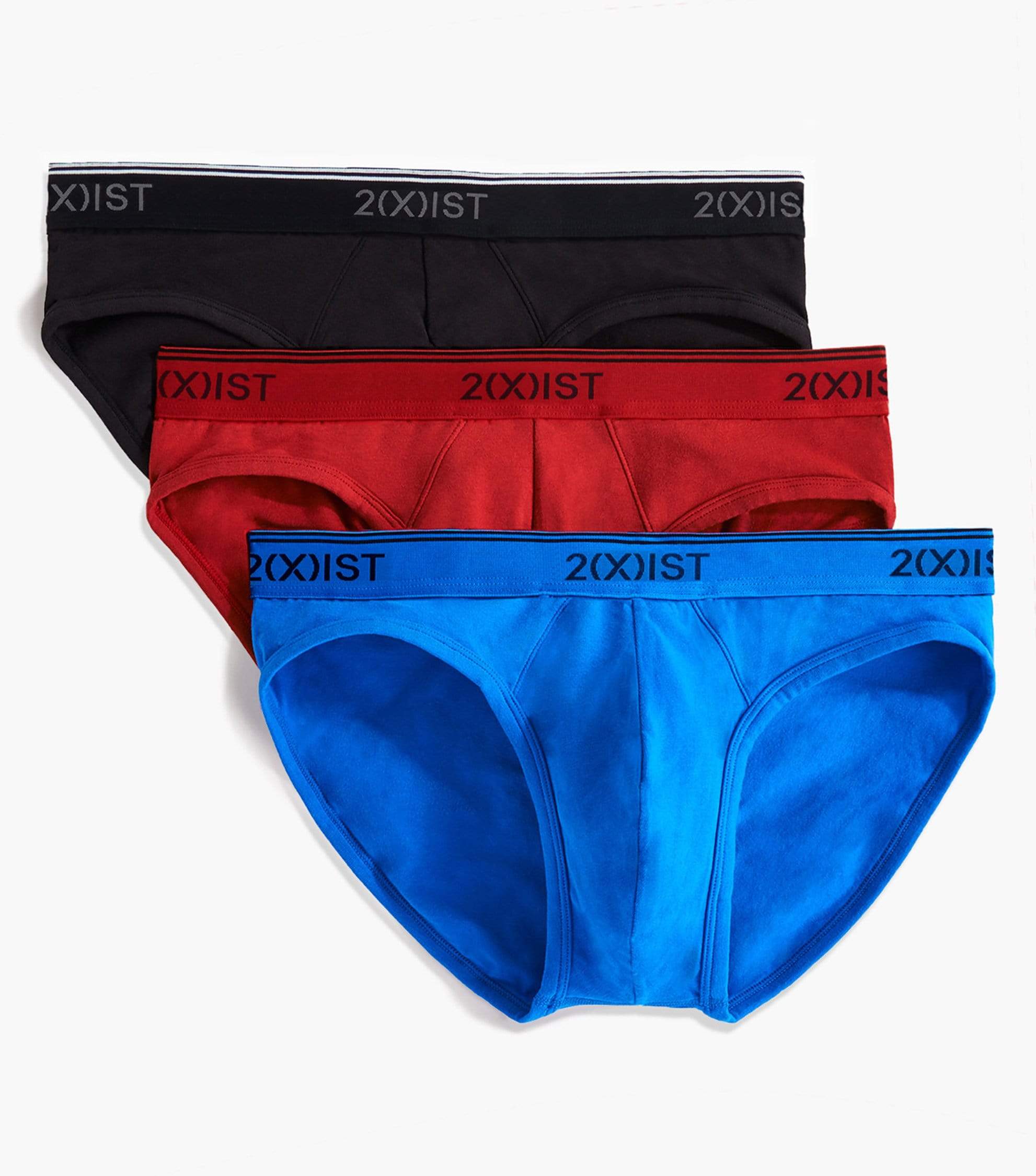 2XIST 2(X)Ist No Show Briefs, Pack Of 3 for Men