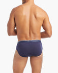 Cotton Stretch No-Show Brief 3-Pack