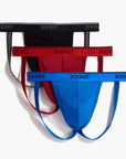 Cotton Stretch Jock Strap 3-Pack