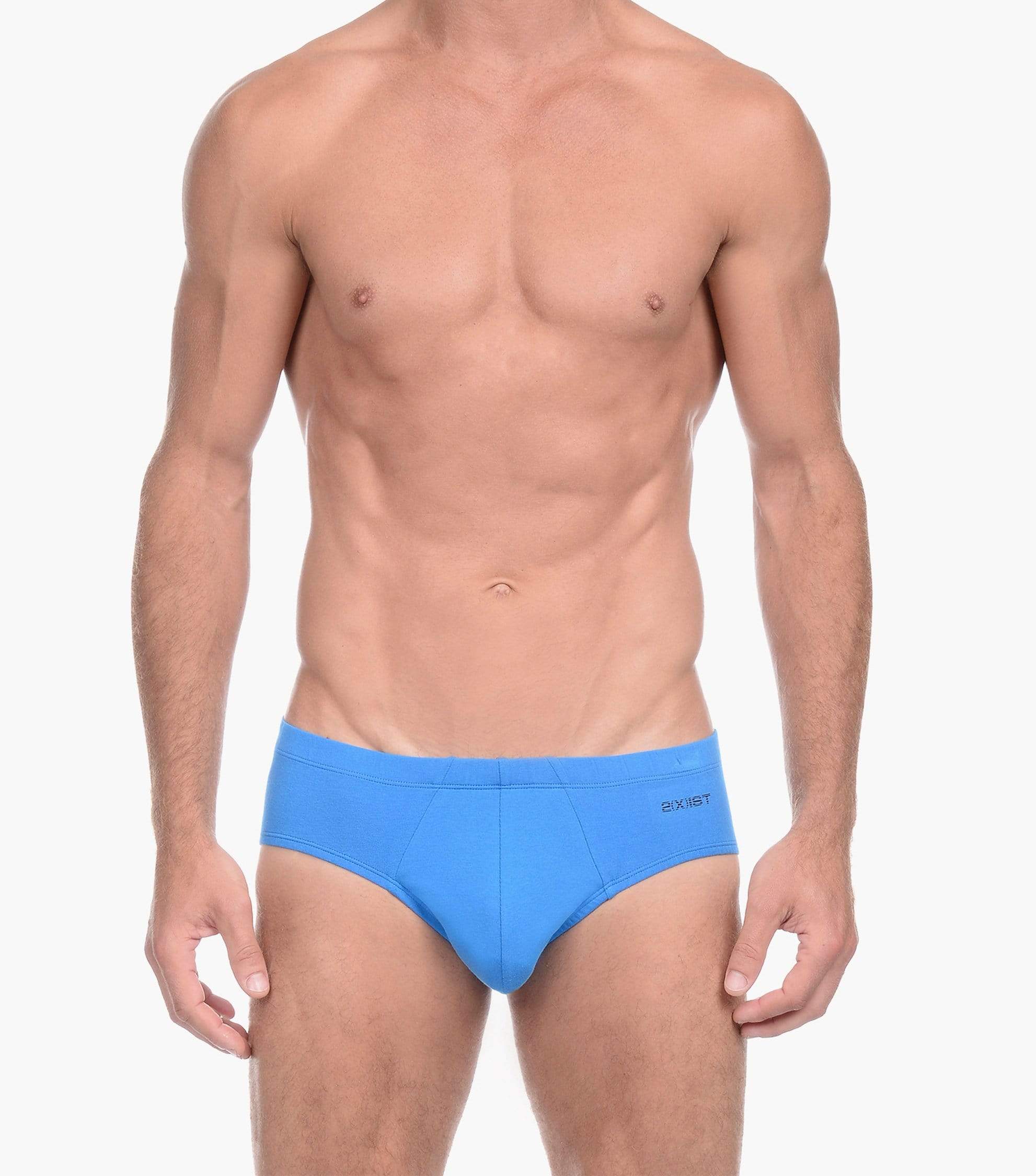2xist Essential Cotton Bikini Brief, Pack Of 4 in Blue for Men
