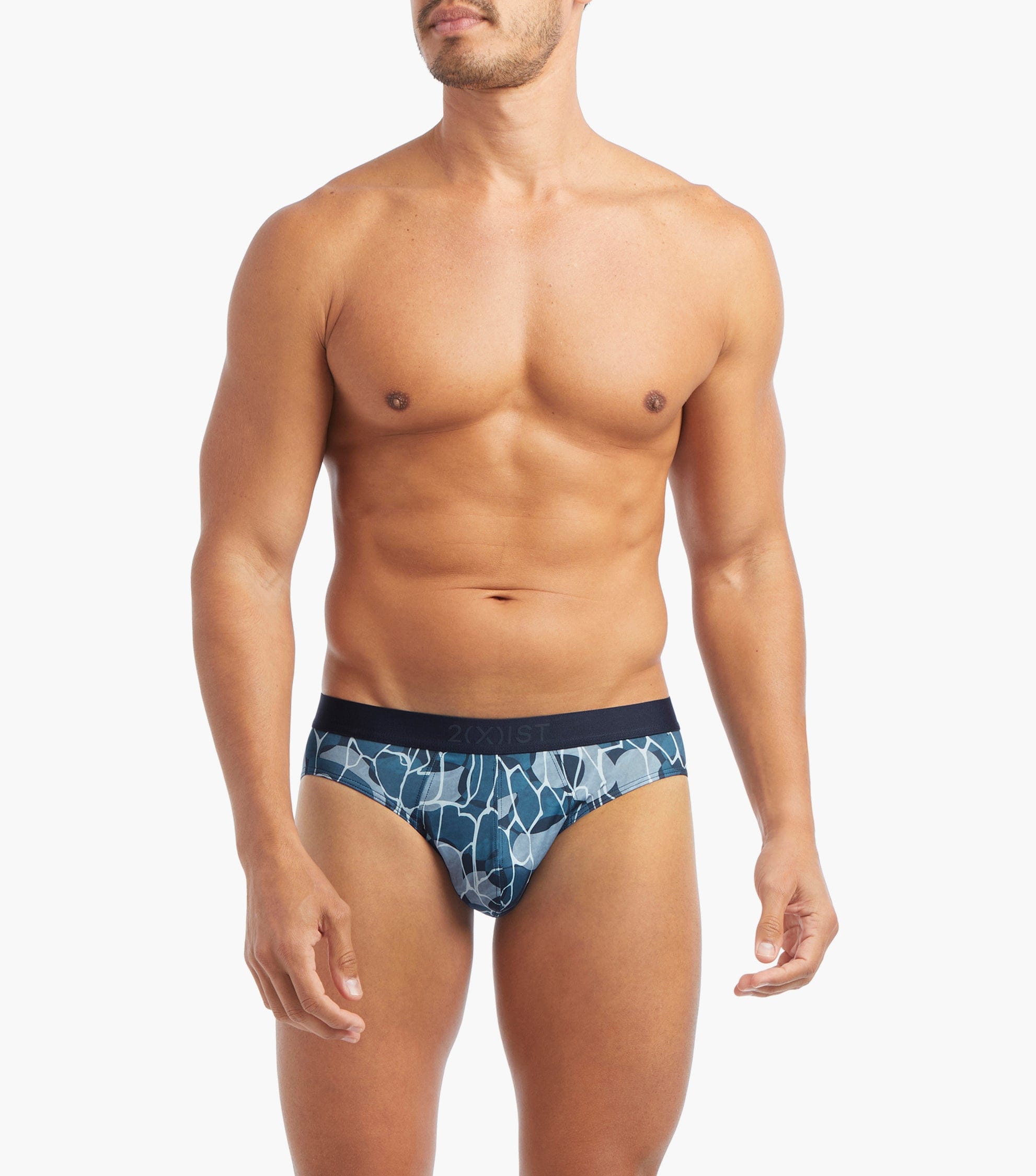 Feel Like You're Wearing Nothing With 2xist Pro Sliq Brief Zebra Cobal –  Skiviez