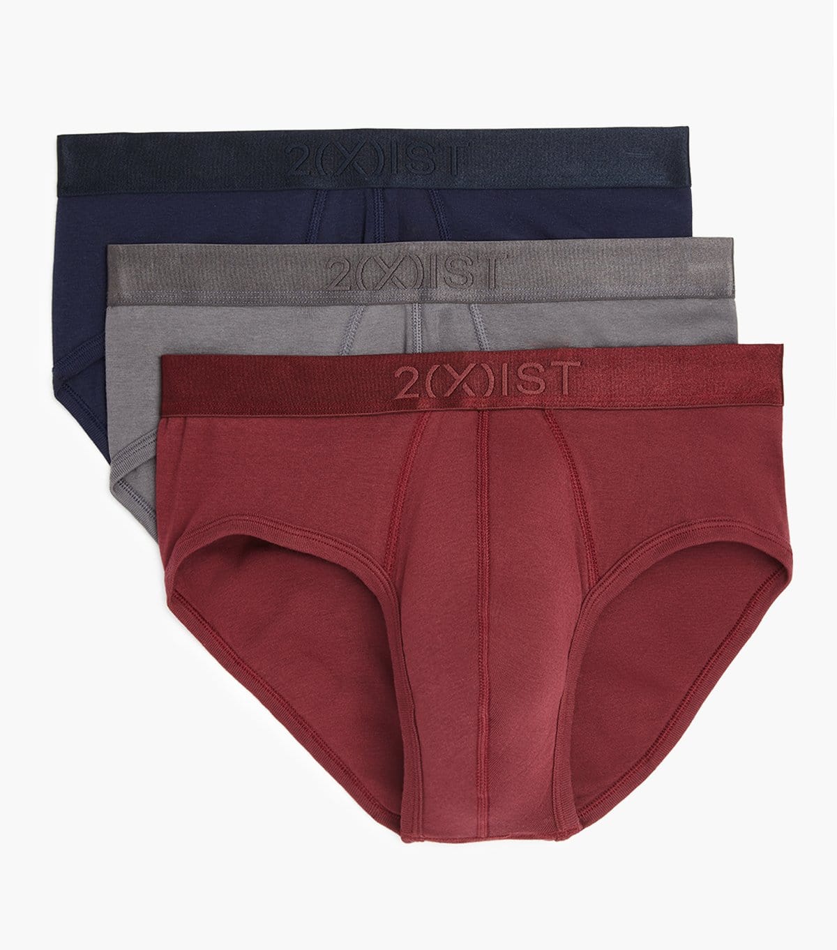 2xist Essential Contour Pouch Brief 3-Pack Multi 020303-43638 at  International Jock