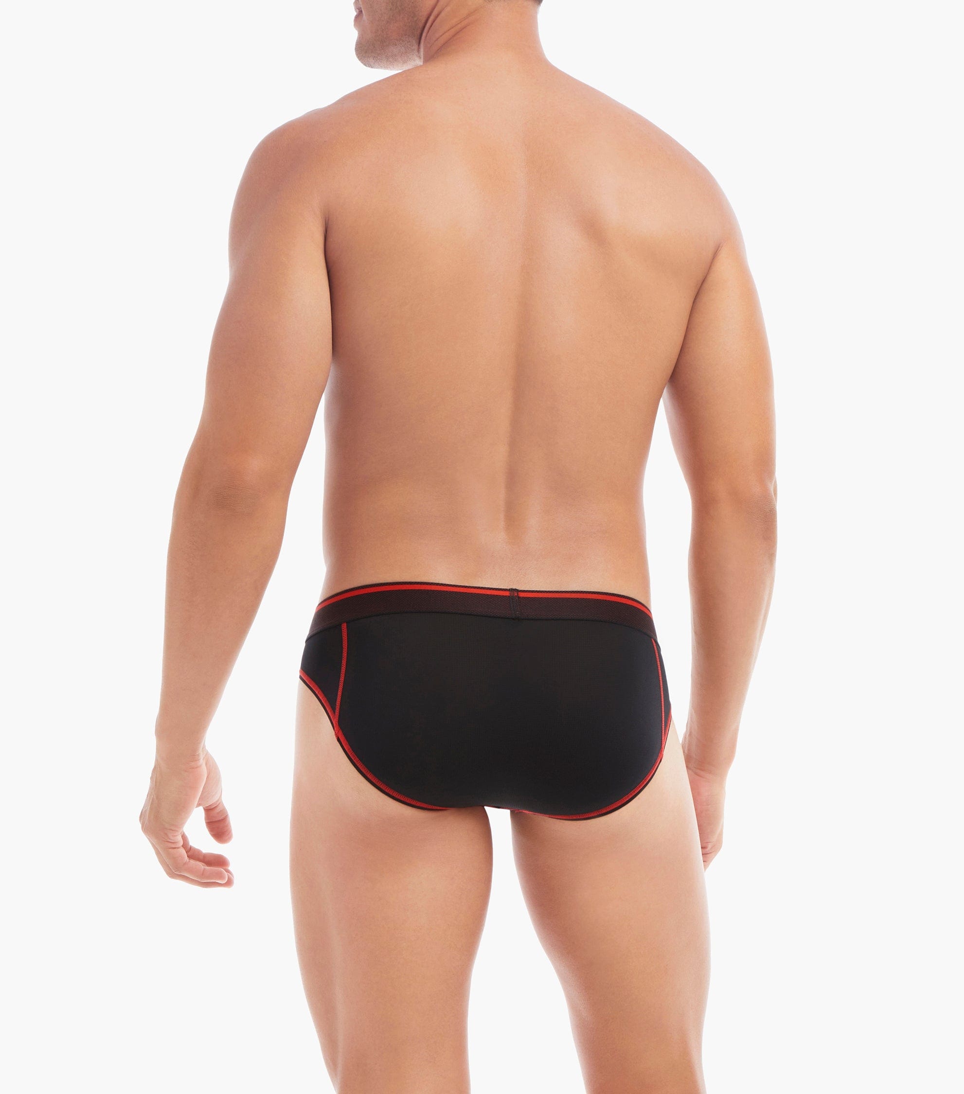 2xist Lightning Low Rise Brief Black Beauty/Endangered