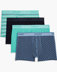 Cotton Stretch No Show Trunk 3+1 Bonus Pack