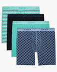 Cotton Stretch 6" Boxer Brief 3+1 Bonus Pack