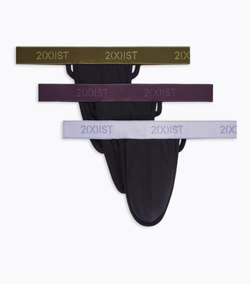 Essential Cotton Y-Back Thong 3-Pack