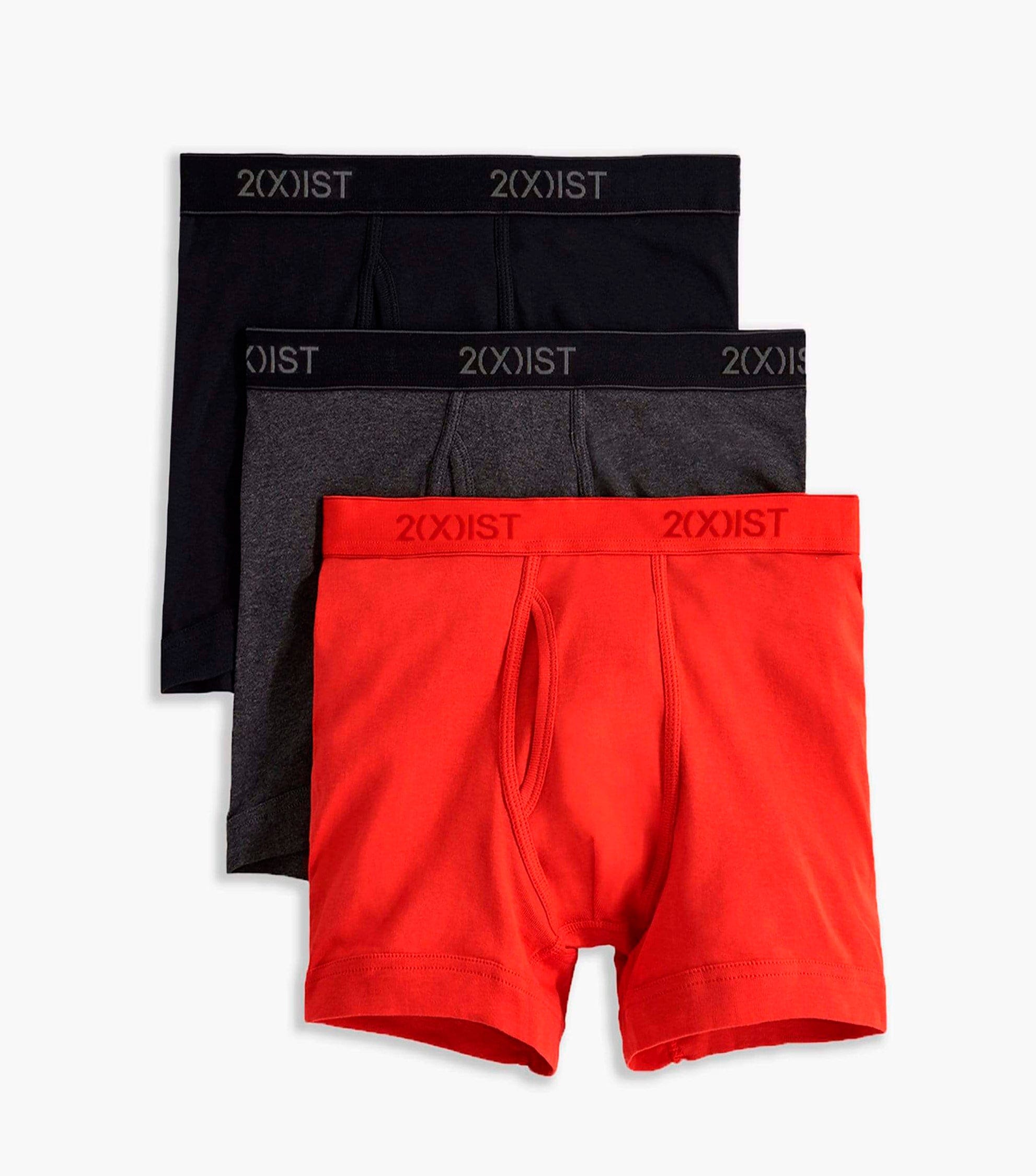 EssentialCotton6"BoxerBrief3-Pack