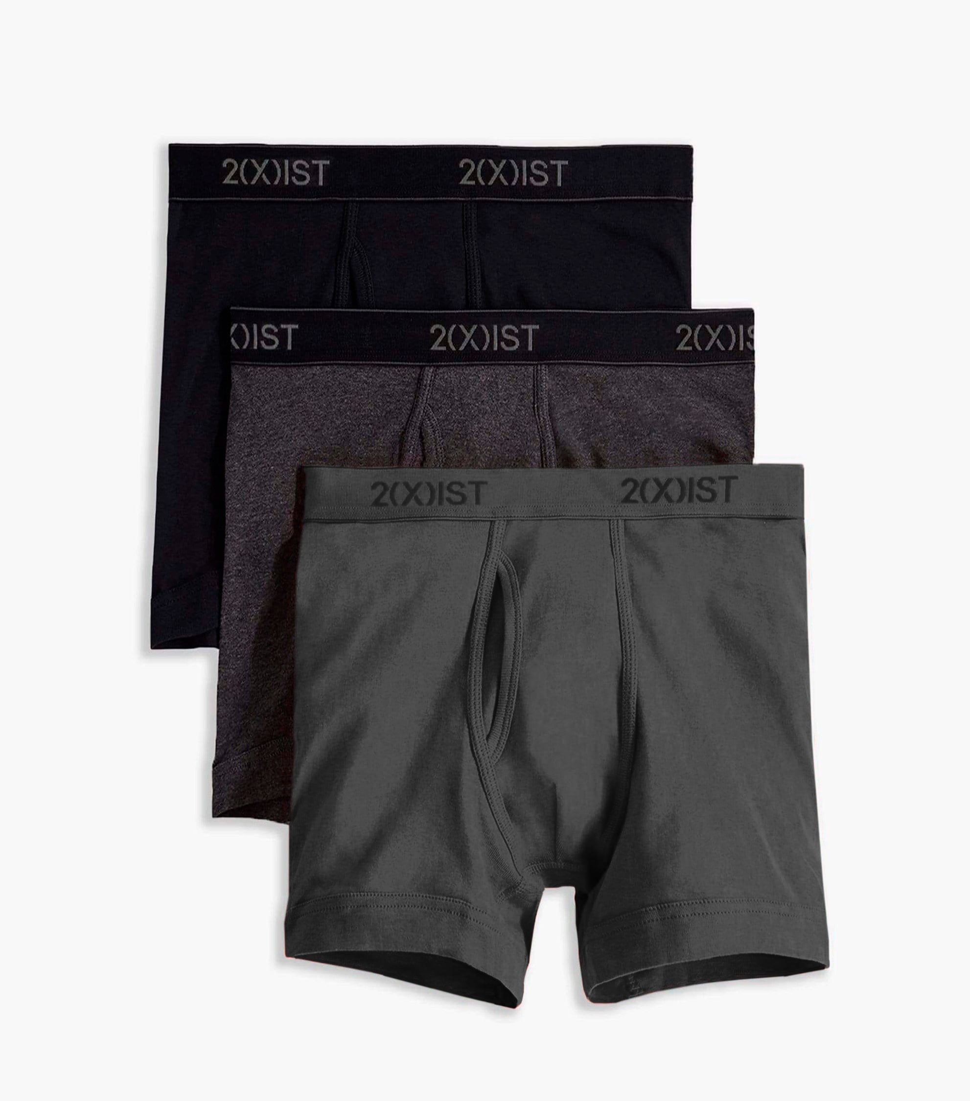 Essential Cotton 6" Boxer Brief 3-Pack