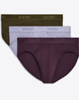 Essential Cotton No-Show Brief 3-Pack