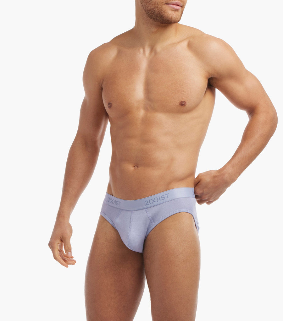 Essential Cotton No-Show Brief 3-Pack