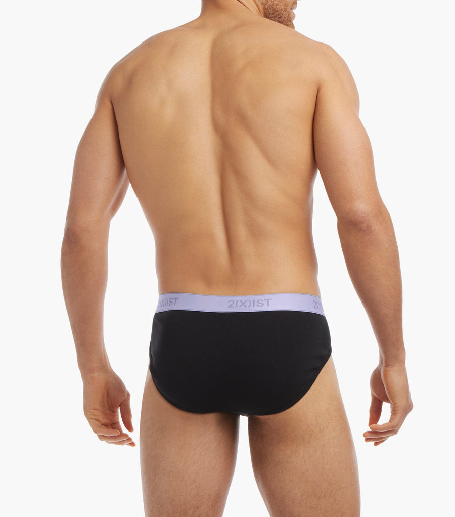 Essential Cotton No-Show Brief 3-Pack