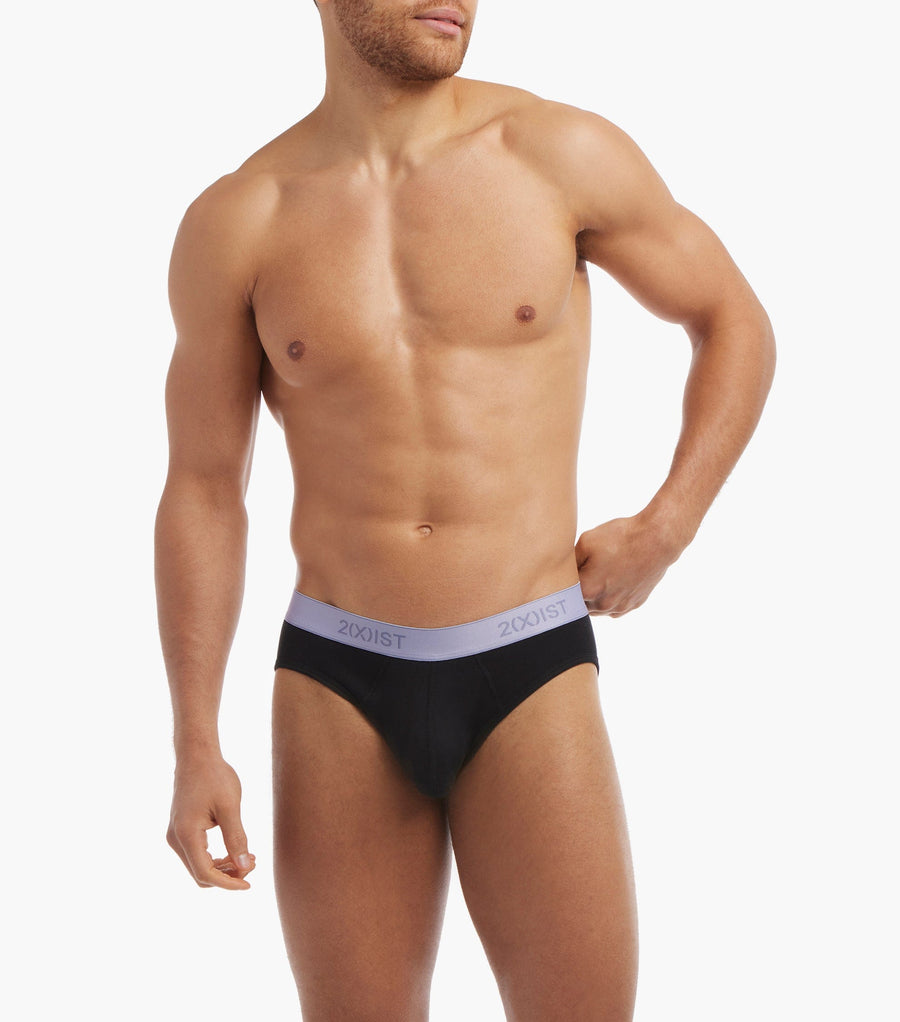 Essential Cotton No-Show Brief 3-Pack