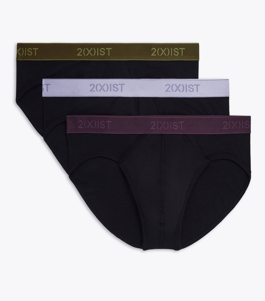 Essential Cotton No-Show Brief 3-Pack