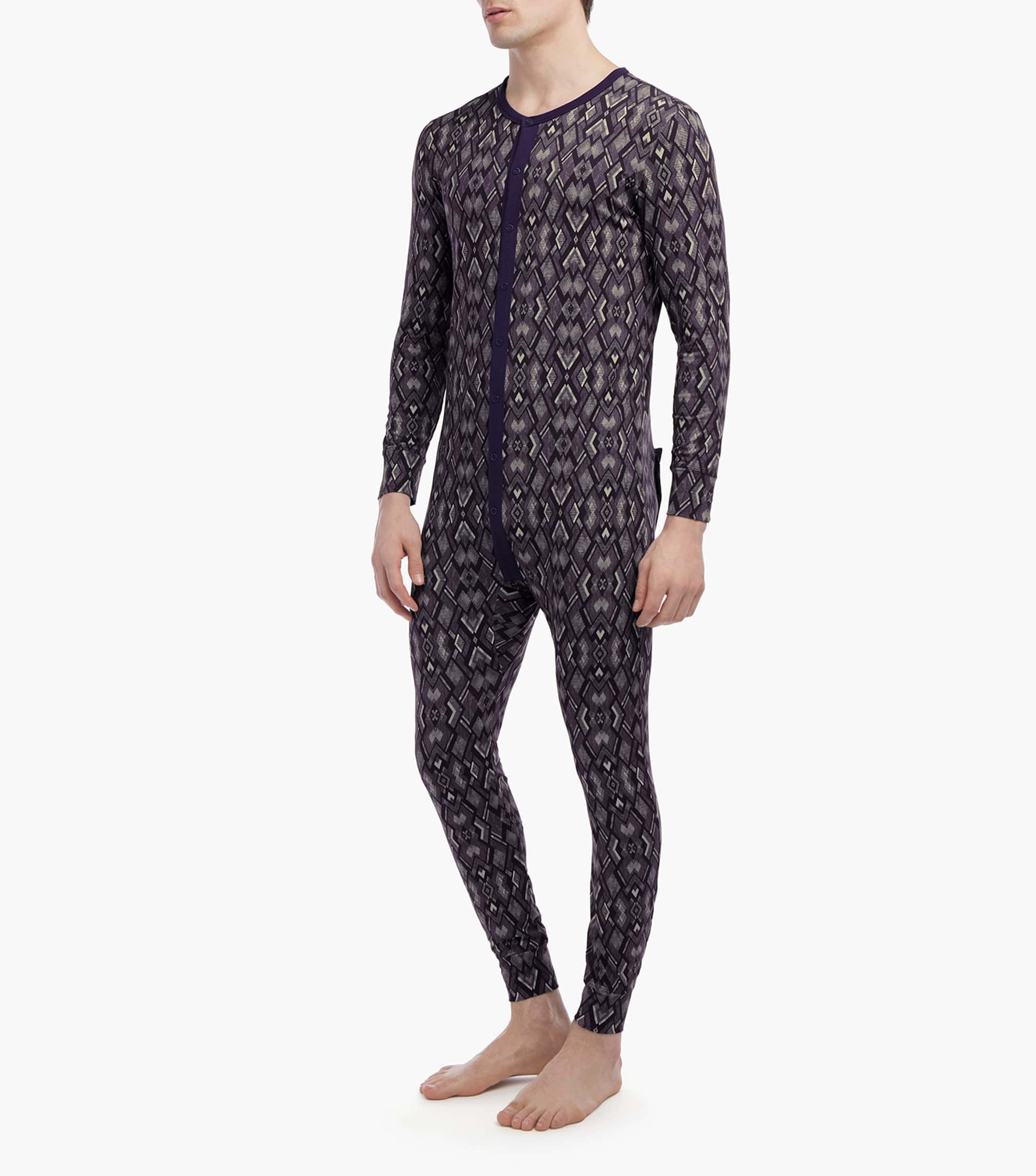 Cotton Stretch Union Suit