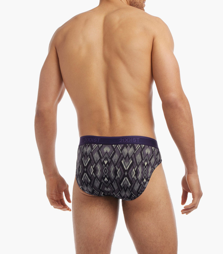 Cotton Stretch No-Show Brief 3-Pack