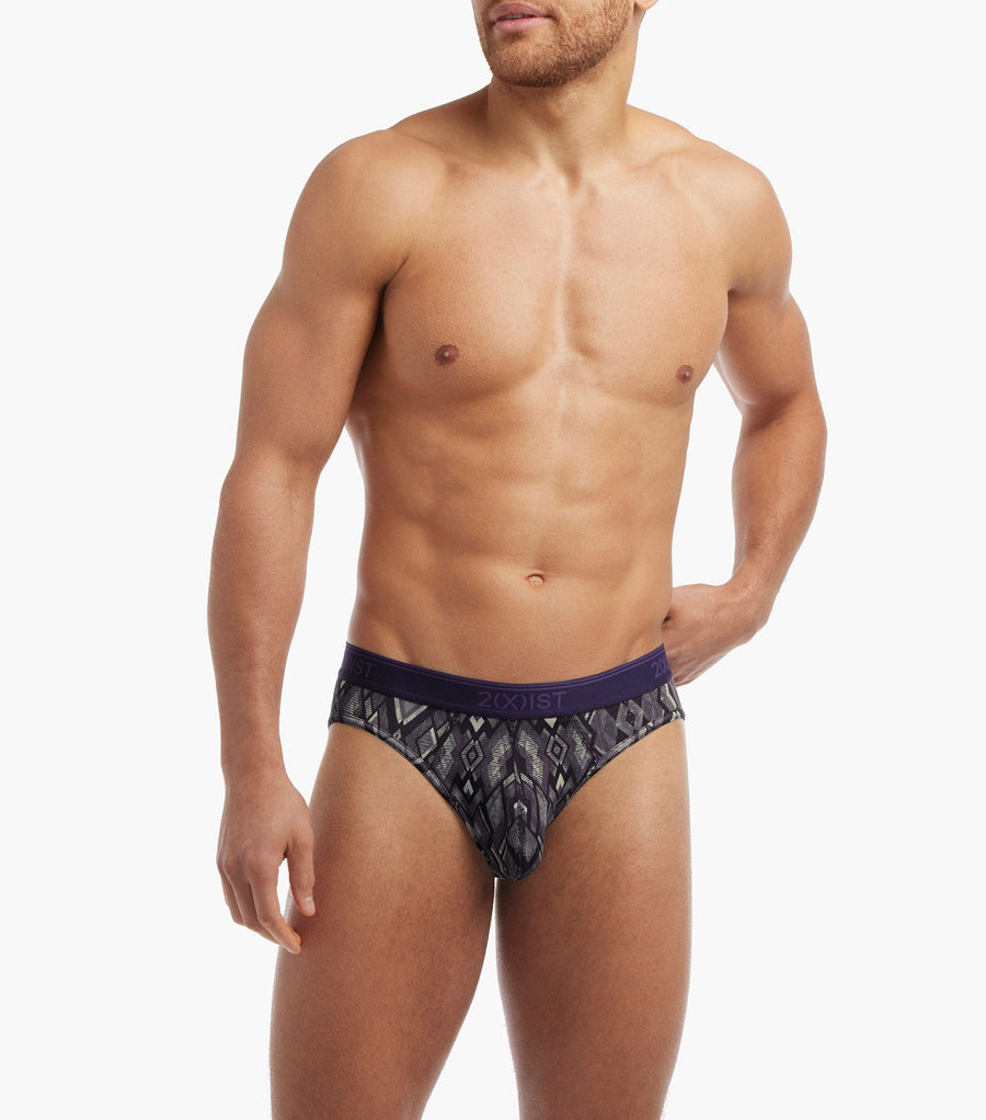 Cotton Stretch No-Show Brief 3-Pack