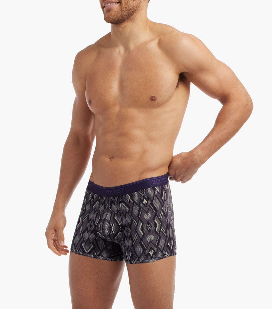 Cotton Stretch No-Show Trunk 3-Pack