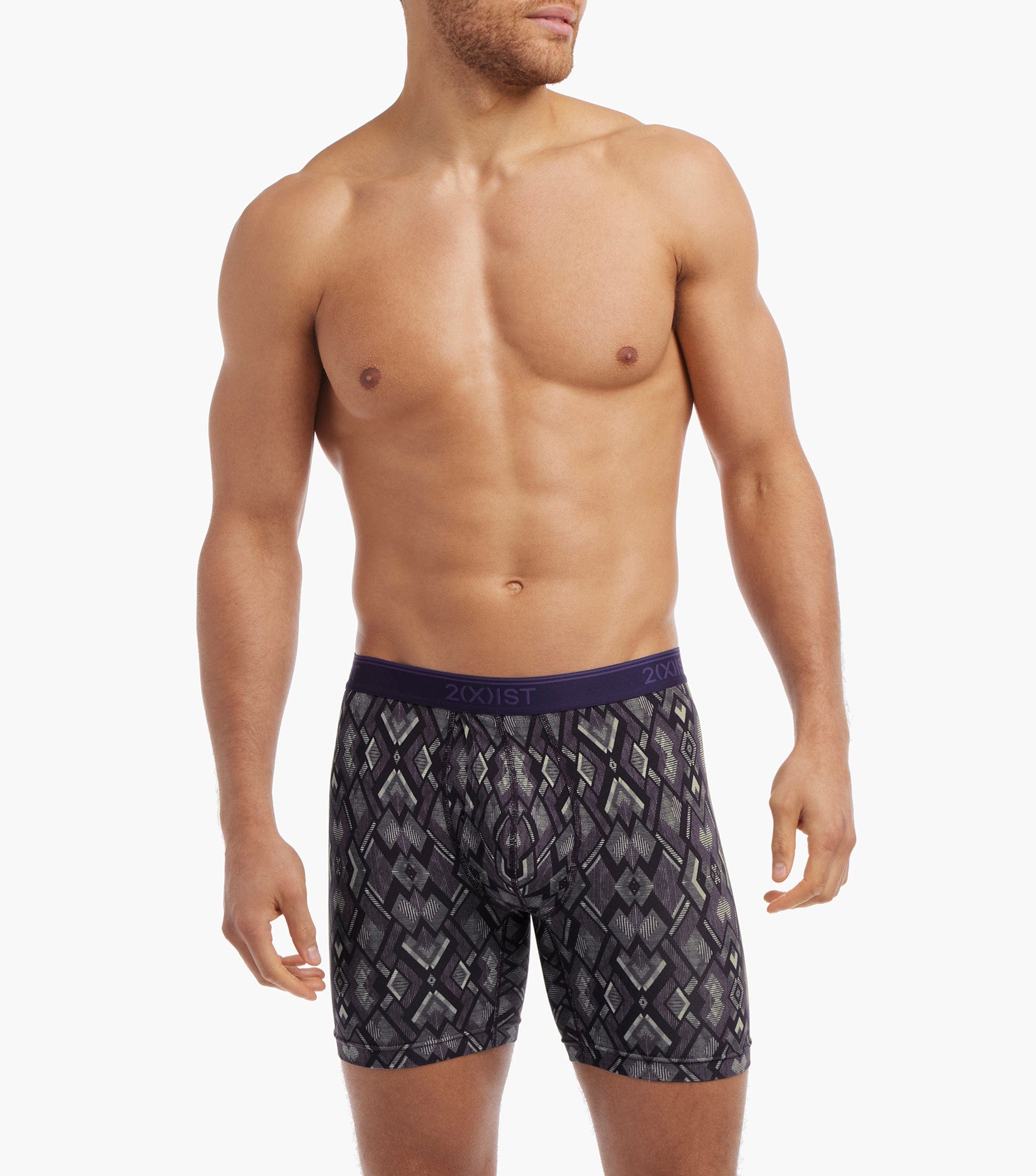 Cotton Stretch 6" Boxer Brief 3-Pack