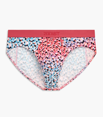 2(X)ist 2xist men Peacock Pink Modal hip bikini underwear size M L XL
