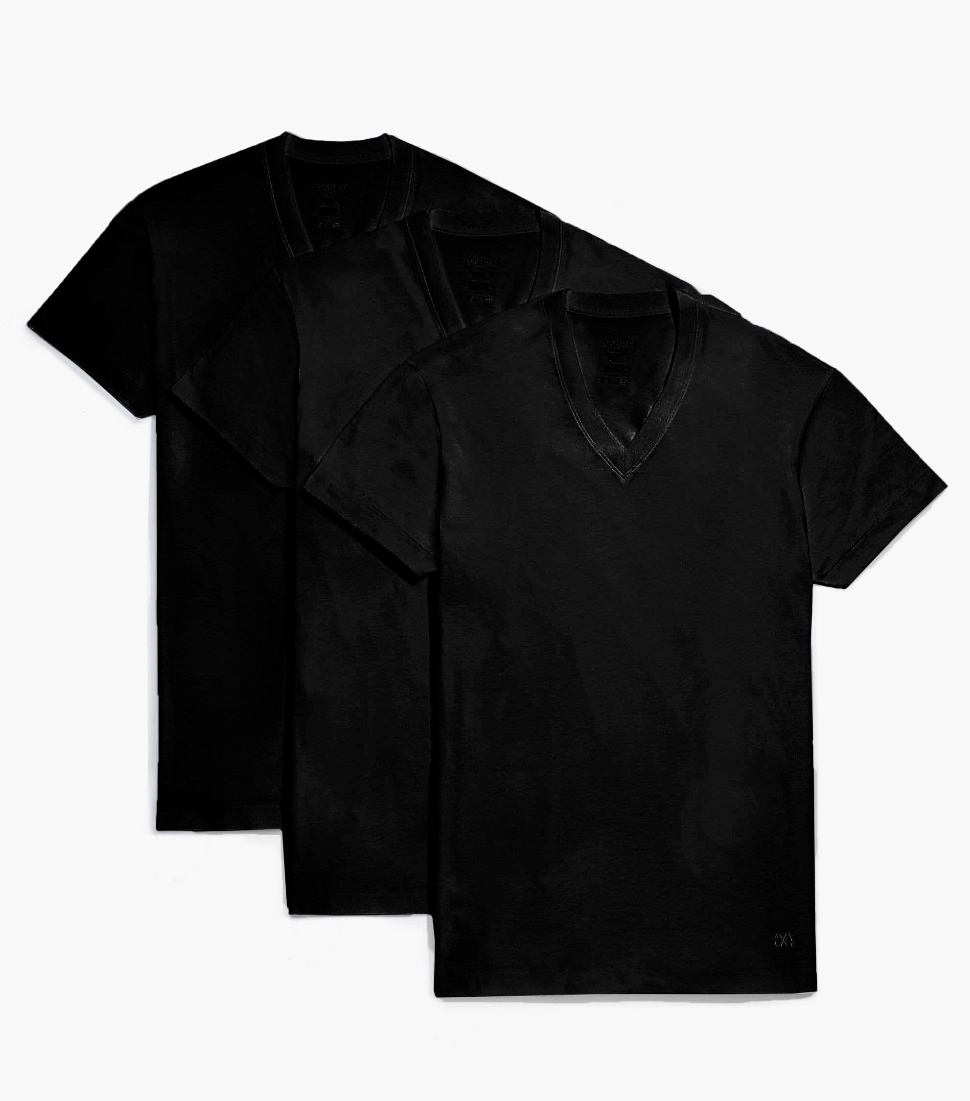 Pima Cotton V-Neck T-Shirt | 3-Pack