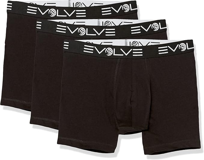 Evolve Cotton 6" Boxer Brief 3-Pack