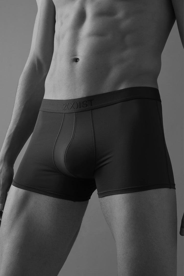 Allurez, Allure Men's Sheer Mesh Stars Trunk Boxer Shorts Elastic Waistband  Underwear 