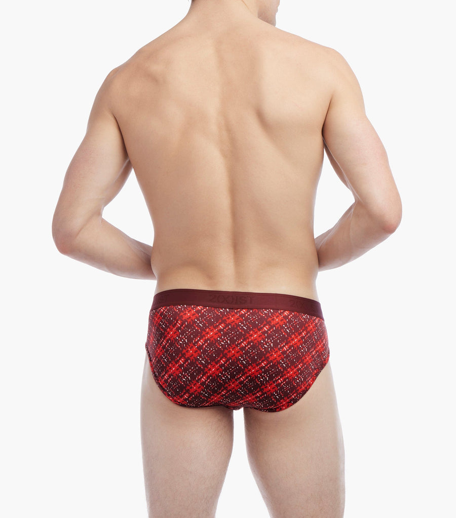 Cotton Stretch No Show Brief 3+1 Bonus Pack