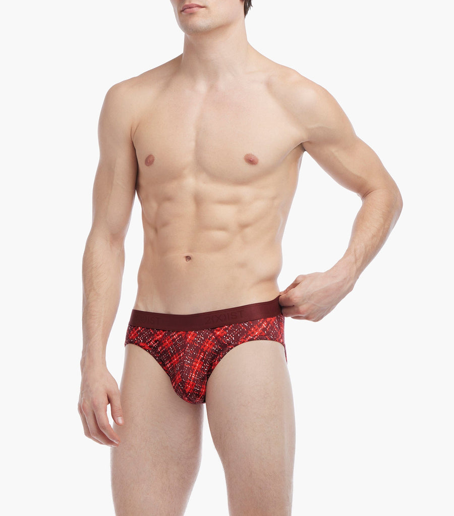 Cotton Stretch No Show Brief 3+1 Bonus Pack