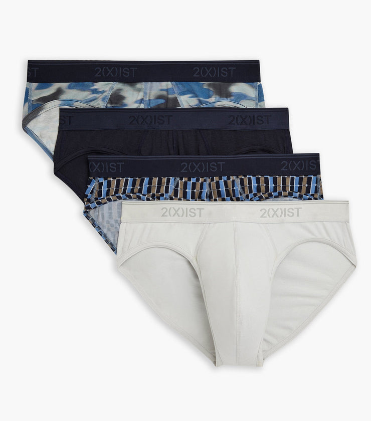 Cotton Stretch No Show Brief 3+1 Bonus Pack