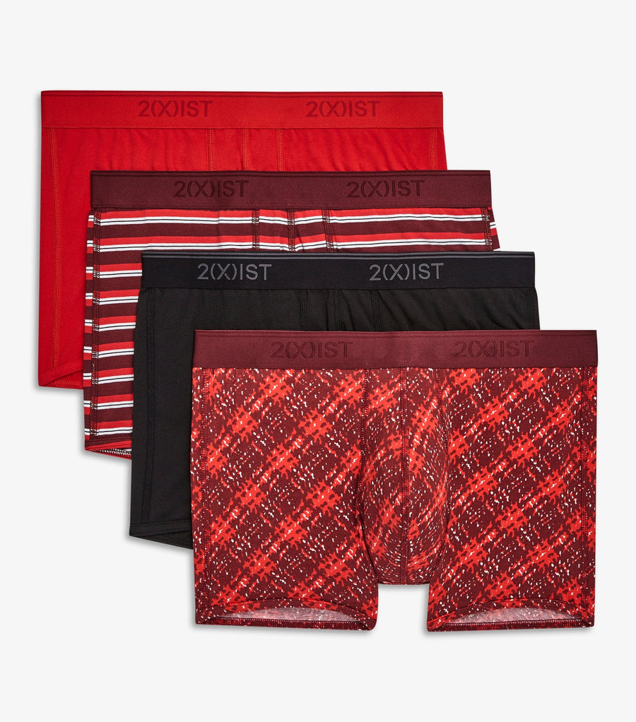 Cotton Stretch No Show Trunk 3+1 Bonus Pack