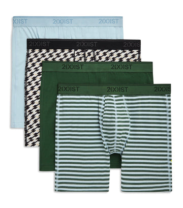 Cotton Stretch 6" Boxer Brief 3+1 Bonus Pack