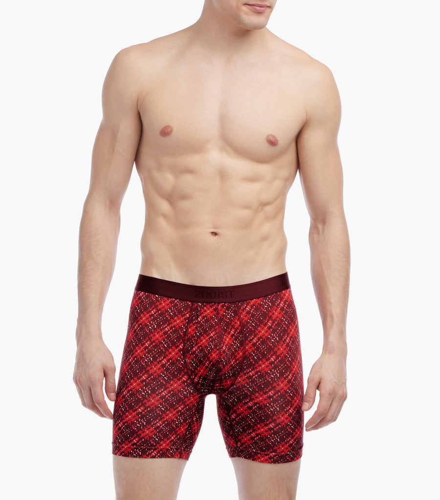 Cotton Stretch 6" Boxer Brief 3+1 Bonus Pack