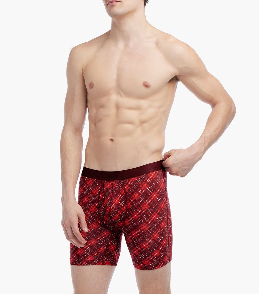 Cotton Stretch 6" Boxer Brief 3+1 Bonus Pack