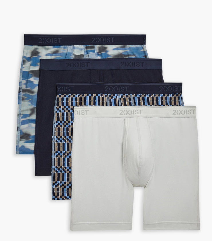 Cotton Stretch 6" Boxer Brief 3+1 Bonus Pack