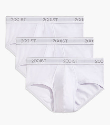 2(x)ist Men's Essentials Contour Pouch Briefs in White 11621 Size XL for  sale online