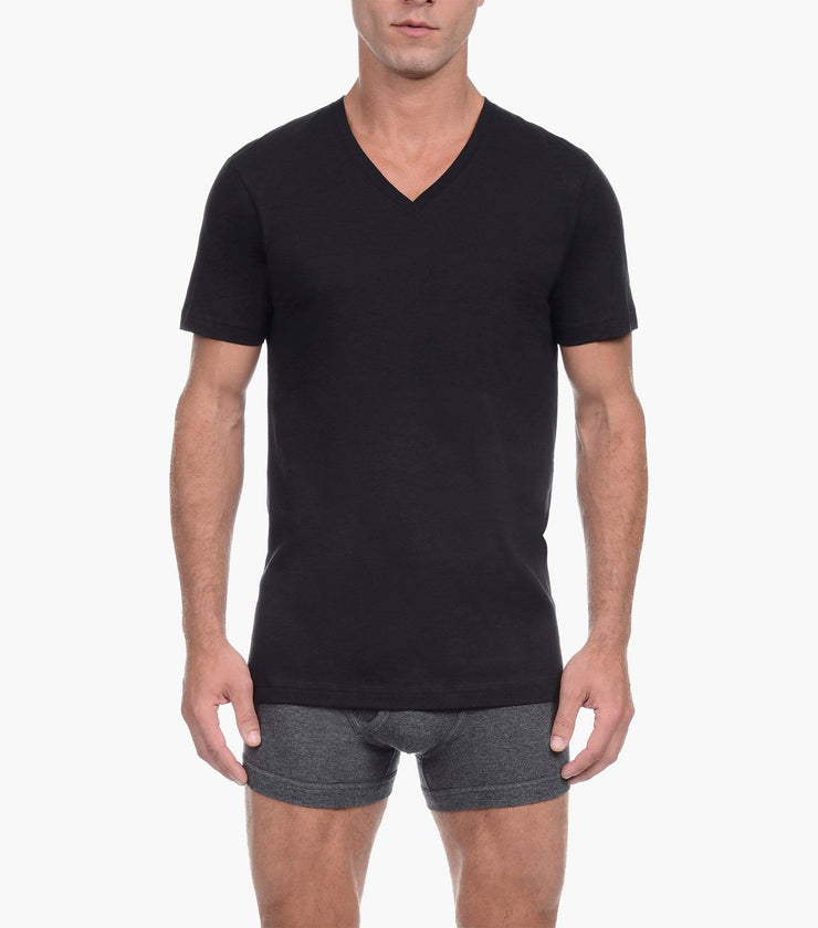 Essential Cotton V-Neck T-Shirt 3-Pack