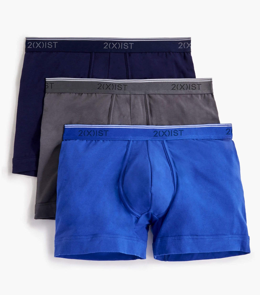 Two-Pack Stretch-Cotton Boxer Briefs